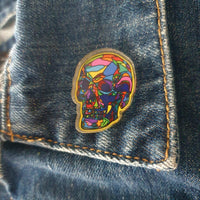 Skull Acrylic Pin